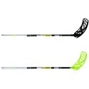 Unihockey-Stick Exel L 
School black (yellow X-blade) uniflex 87cm SB round
 