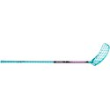 Unihockey-Stick Exel R 
TURBOBOOST 3 black-turquoise 3.4 55cm round SB 
12201129 