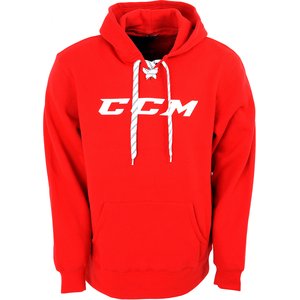 CCM Logo Hoody rouge S
