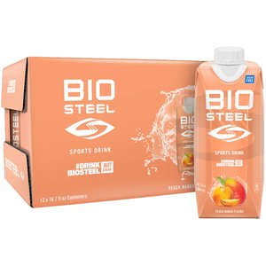12pack BioSteel Sports 
Hydration Drink / Peach Mango 
(12 x 500 ml)