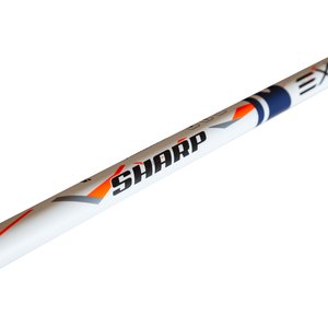 Unihockey-Stick Exel L 
SHARP white-orange 2.6 101cm round SB 
12201112
