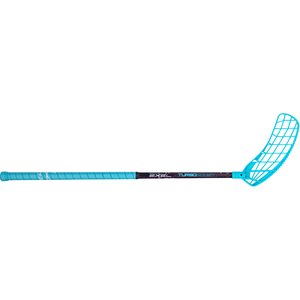 Unihockey-Stick Exel L 
TURBOBOOST 4 black-turquoise 3.4 82cm round SB 
12301126
