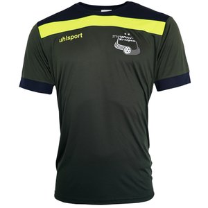 Trainings-Shirt SVWE XXL 
Uhlsport Offense 23 Trikot 
dark olive/marine/fluo gelb
