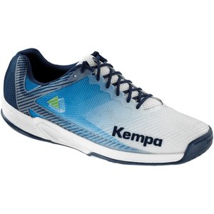 Kempa Chaussures Wing 2.0 
blanc/bleu UK 8.5