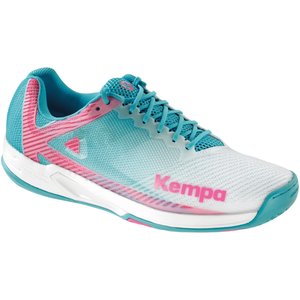 Kempa Chaussures Wing 2.0 
Women blanc/bleu UK 4