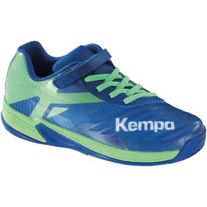 Kempa Schuh Wing 2.0 
(mit Klettverschluss) Junior azurblau/spring grün EU 31