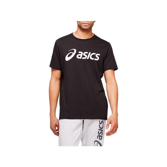 ASICS T-SHIRT BIG LOGO TEE SCHWARZ SR