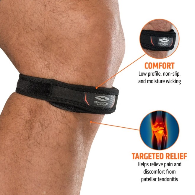 KNEE PATELLA SCHWARZ / Farbe: schwarz / Größe: SR / Größe: One Size fits most