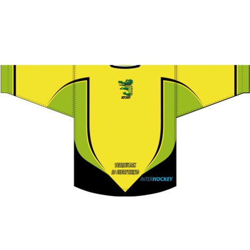INTERHOCKEY TRAININGSDRESS KROKODIL GELB