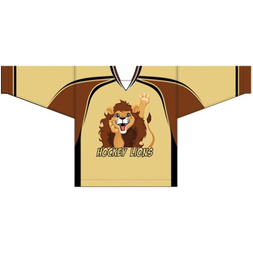 INTERHOCKEY TRAININGSDRESS LÖWE BRAUN