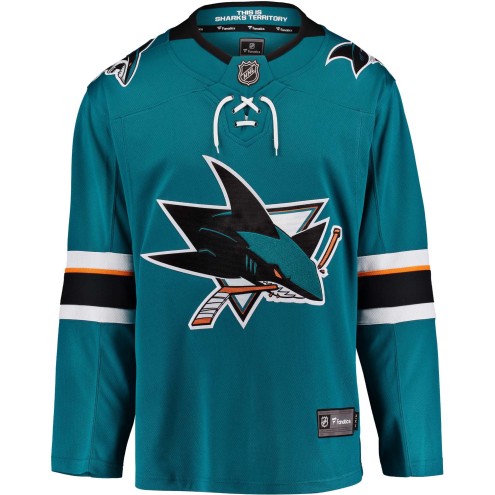 FANATICS BREAKAWAY JERSEY SAN JOSE SHARKS HOME