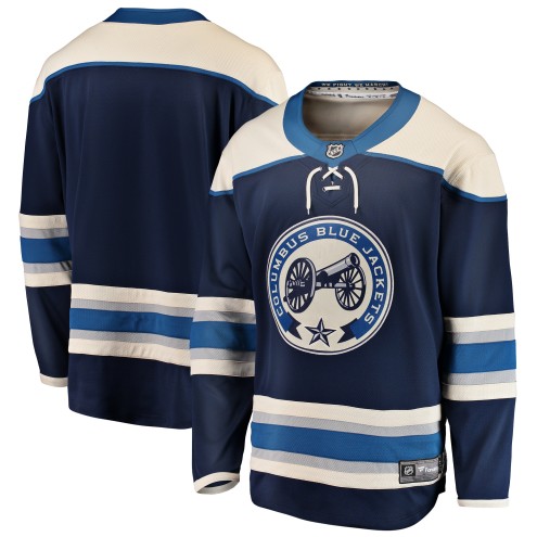 FANATICS BREAKAWAY JERSEY COLUMBUS BLUE JACKETS ALTERNATE