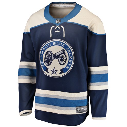 FANATICS BREAKAWAY JERSEY COLUMBUS BLUE JACKETS ALTERNATE