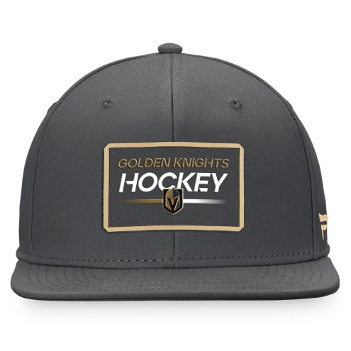 AUTHENTIC PRO PRIME SNAPBACK À BORD PLAT VEGAS GOLDEN KNIGHTS / Couleur : gris / Taille : taille unique