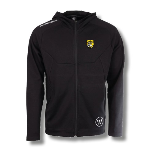 WARRIOR HOODIE STREET ZIP HC DRAGON SCHWARZ SR