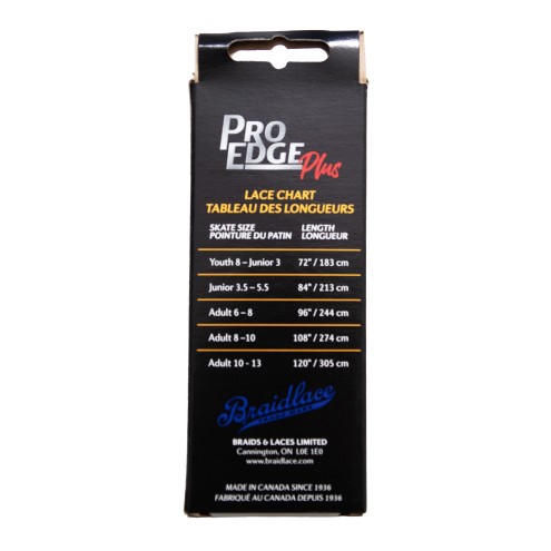 PRO EDGE SHOE LACES SPORTSTAPE WAXED