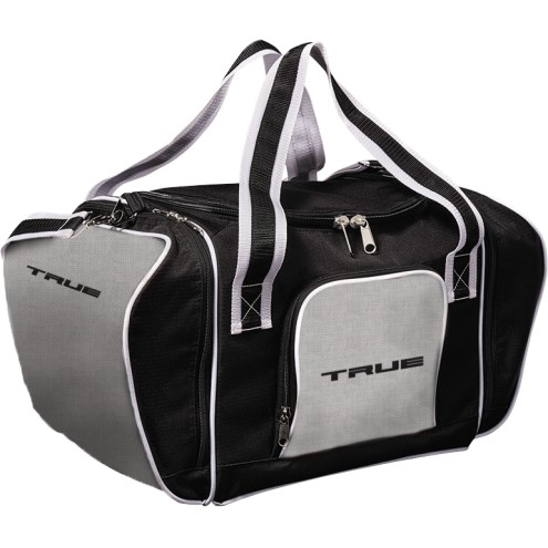 TASCHE TRAVEL BAG TEAM / Taschenfarbe: schwarz/silber / Volumen: 60l / Marke: TRUE