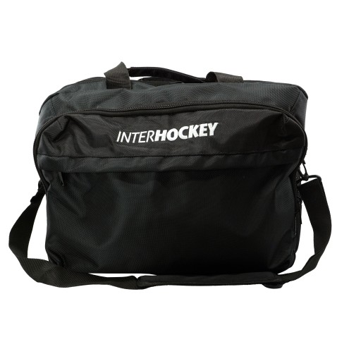 TASCHE MESSENGER / Taschenfarbe: schwarz / Volumen: 22l / Marke: Interhockey