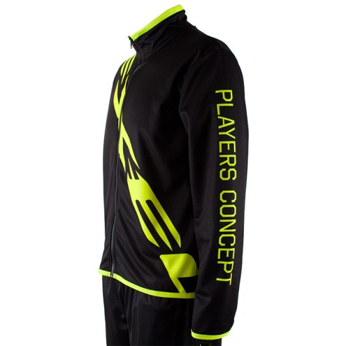 EXEL GIANT ZIP JACKET SR SCHWARZ/GELB