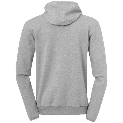 UHLSPORT ESSENTIAL HOOD JACKET DARK GRAU MÉLANGE