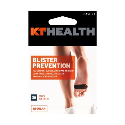 BLISTER PREVENTION TAPE PRECUT SCHWARZ / Farbe: schwarz / Größe: 30x9cm