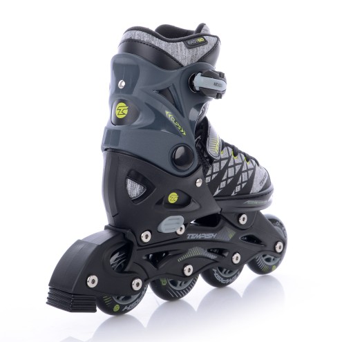 TEMPISH INLINE CLIPS SCHWARZ/GRAU JR