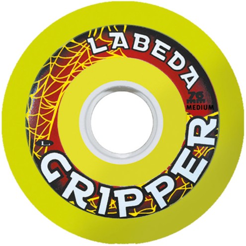 Wheels Labeda Gripper medium yellow 72 mm Indoor ( / Farbe: gelb / Größe: 72 / Farbe: gelb
