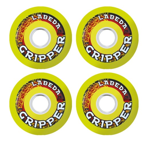Wheels Labeda Gripper medium yellow 72 mm Indoor ( / Farbe: gelb / Größe: 72 / Farbe: gelb