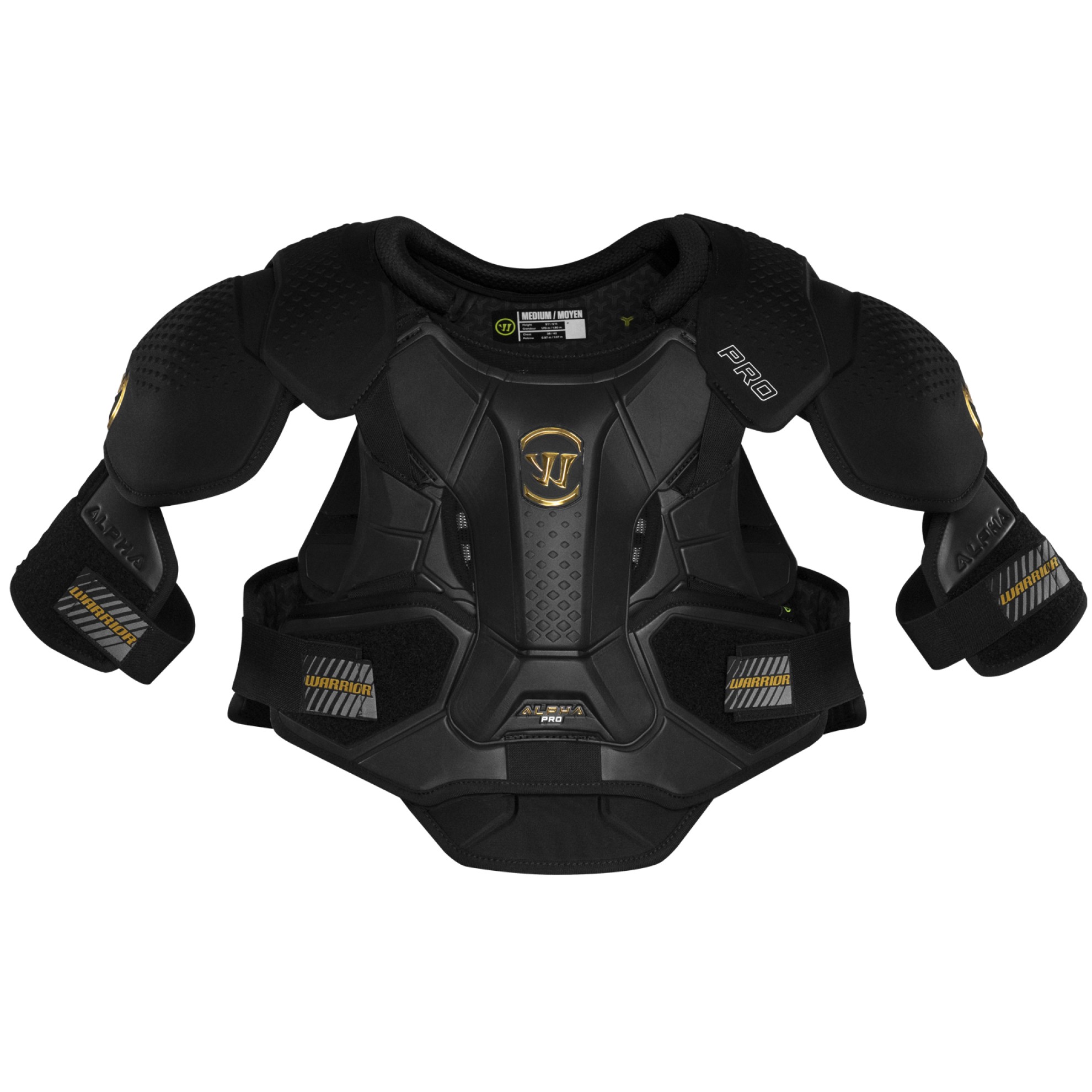 Image of WARRIOR ALPHA PRO BLACK SR