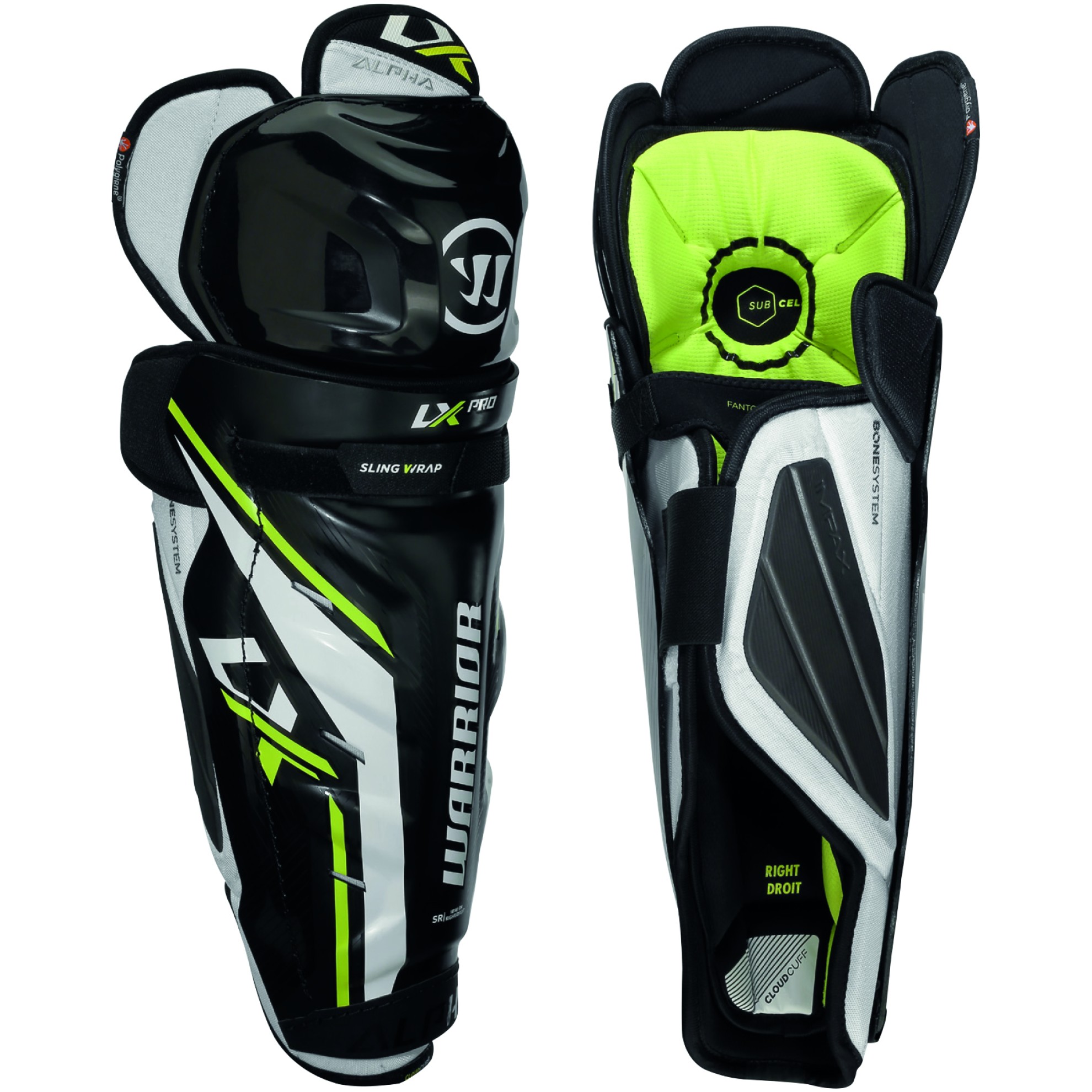 Image of LX PRO JR / Schienbeinschoner in Zoll: 13Zoll / Schienbeinschoner in cm: 33cm / Schienbeinschonergrösse: JR / Schienbeinschonerfarbe: schwarz