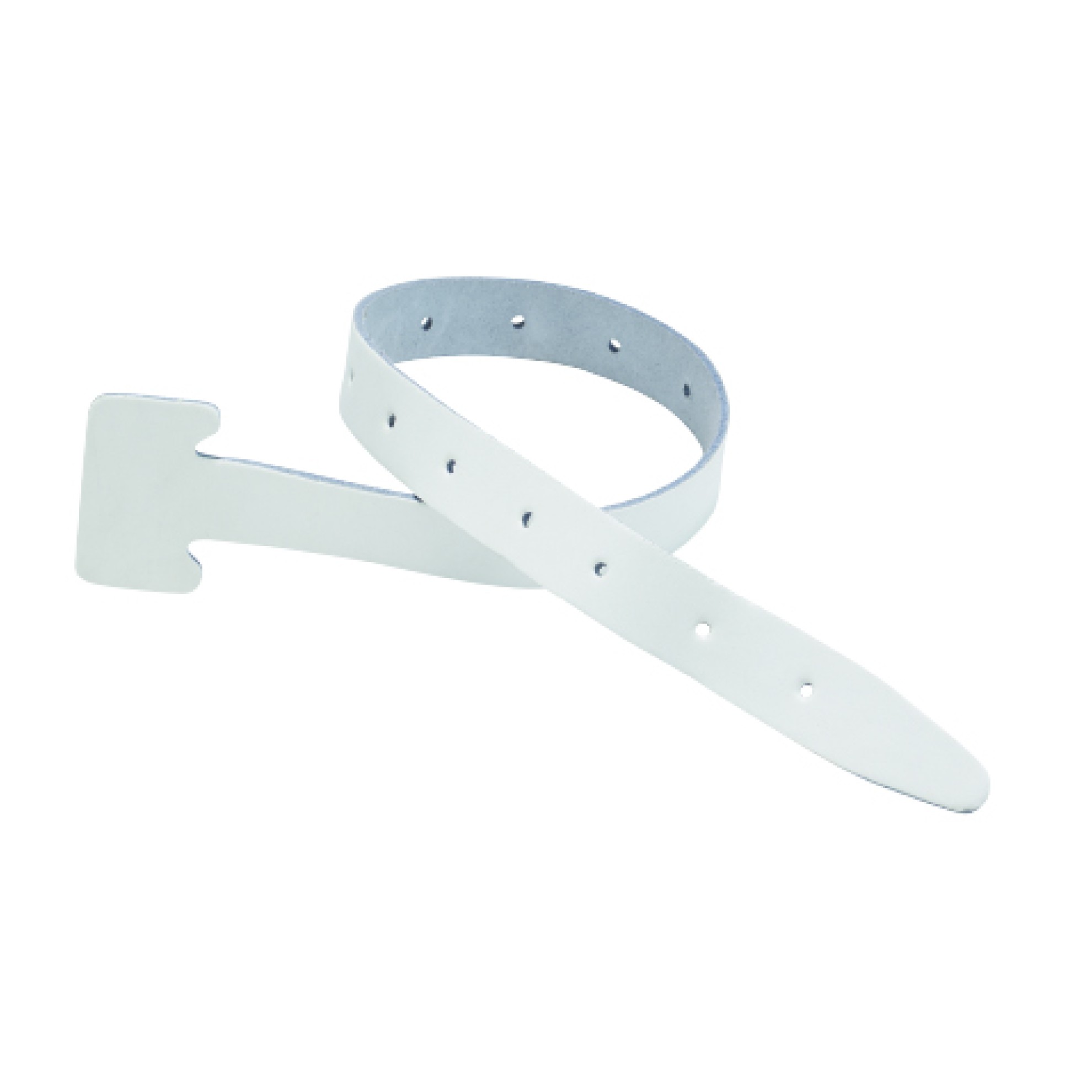 Image of LEDERRIEMEN WEISS / Farbe: weiss