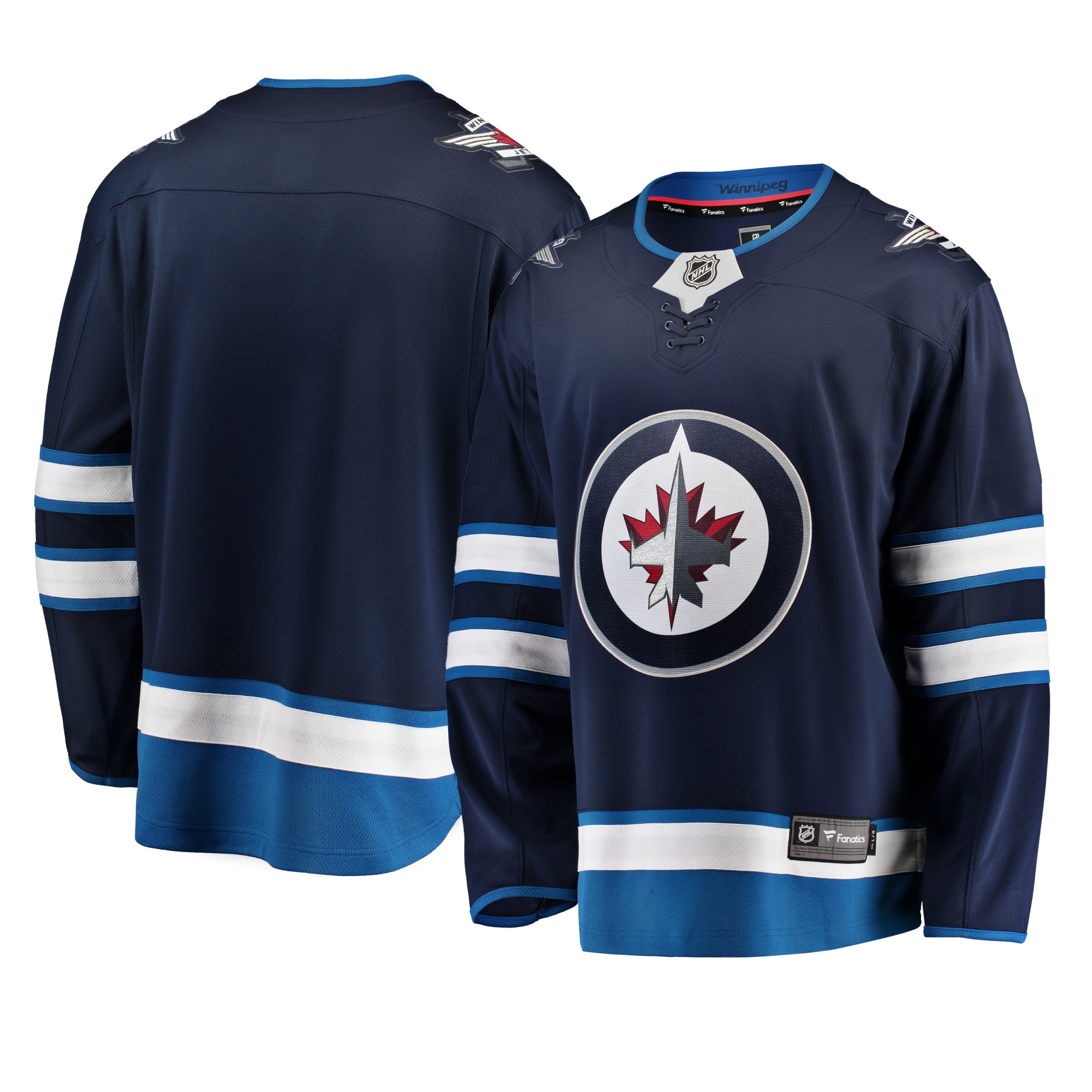 Image of FANATICS BREAKAWAY JERSEY WINNIPEG JETS HOME