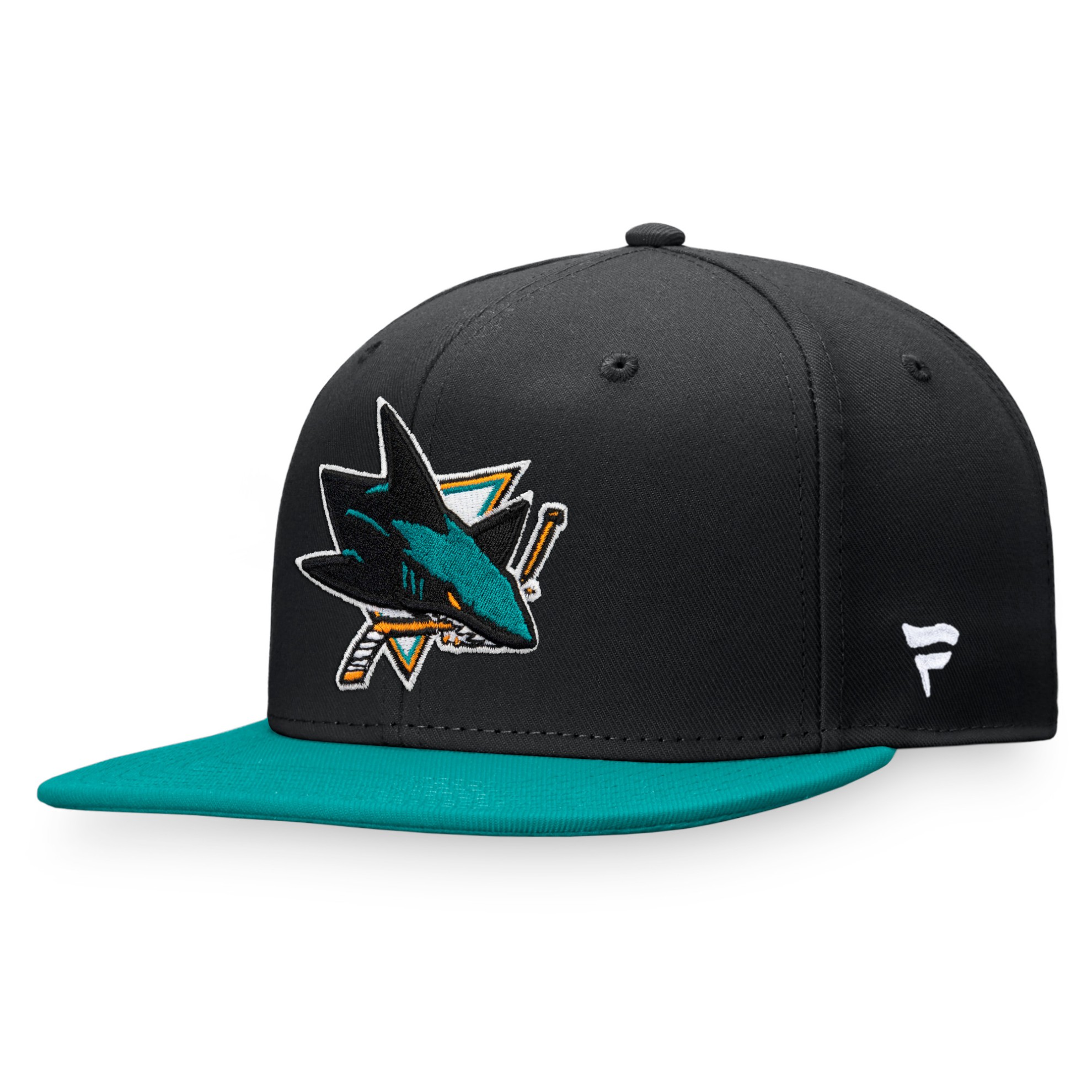 Image of CORE SNAPBACK SAN JOSE SHARKS BLACK-ACTIVE BLUE / Farbe: blau