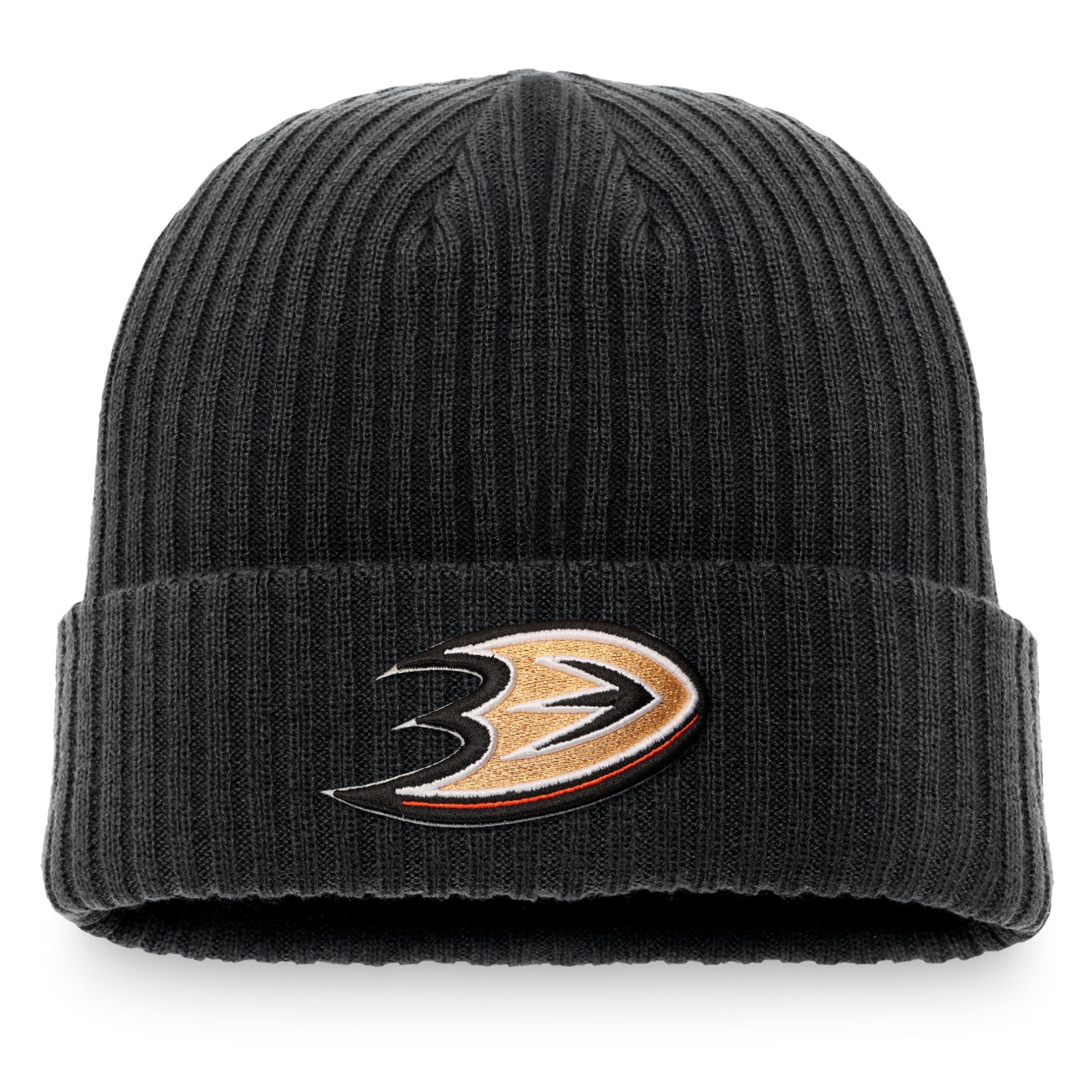 Image of CORE CUFFED KNIT ANAHEIM DUCKS / Farbe: schwarz / Größe: One Size fits most