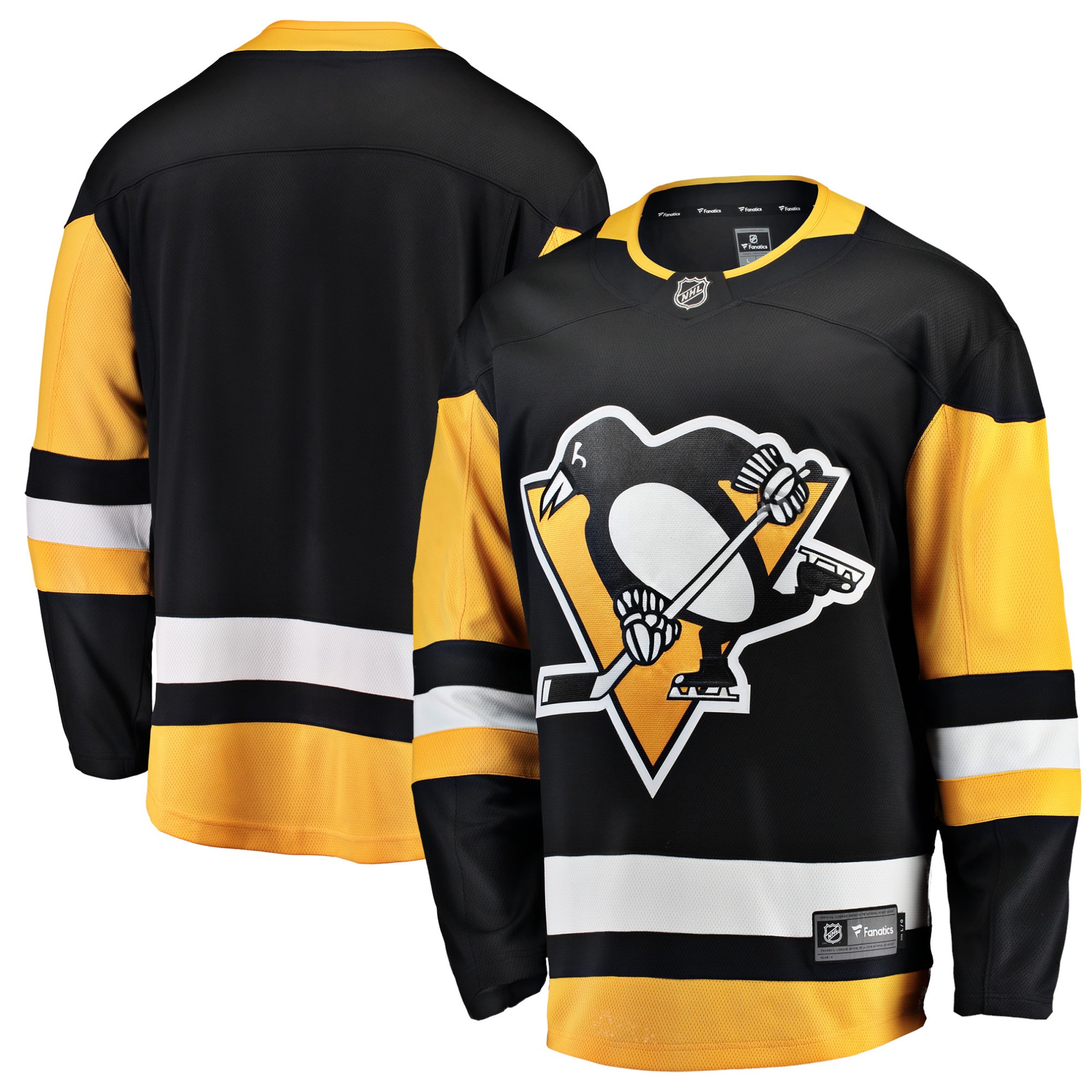 Image of BREAKAWAY JERSEY PITTSBURGH PENGUINS HOME / Farbe: schwarz/gelb/weiss / Größe: SR / Größe: XL