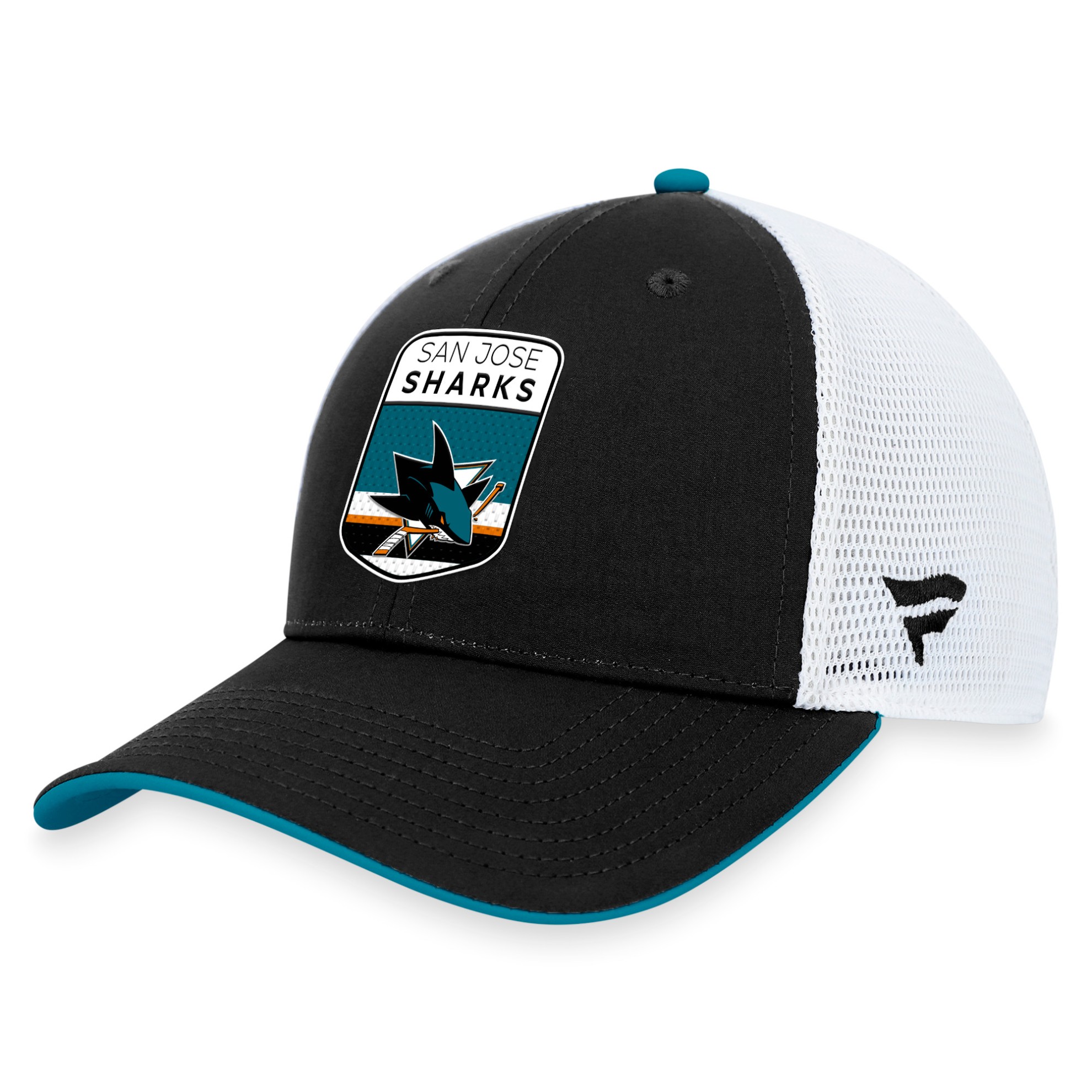 Image of AUTHENTIC PRO DRAFT TRUCKER-PODIUM SAN JOSE SHARKS