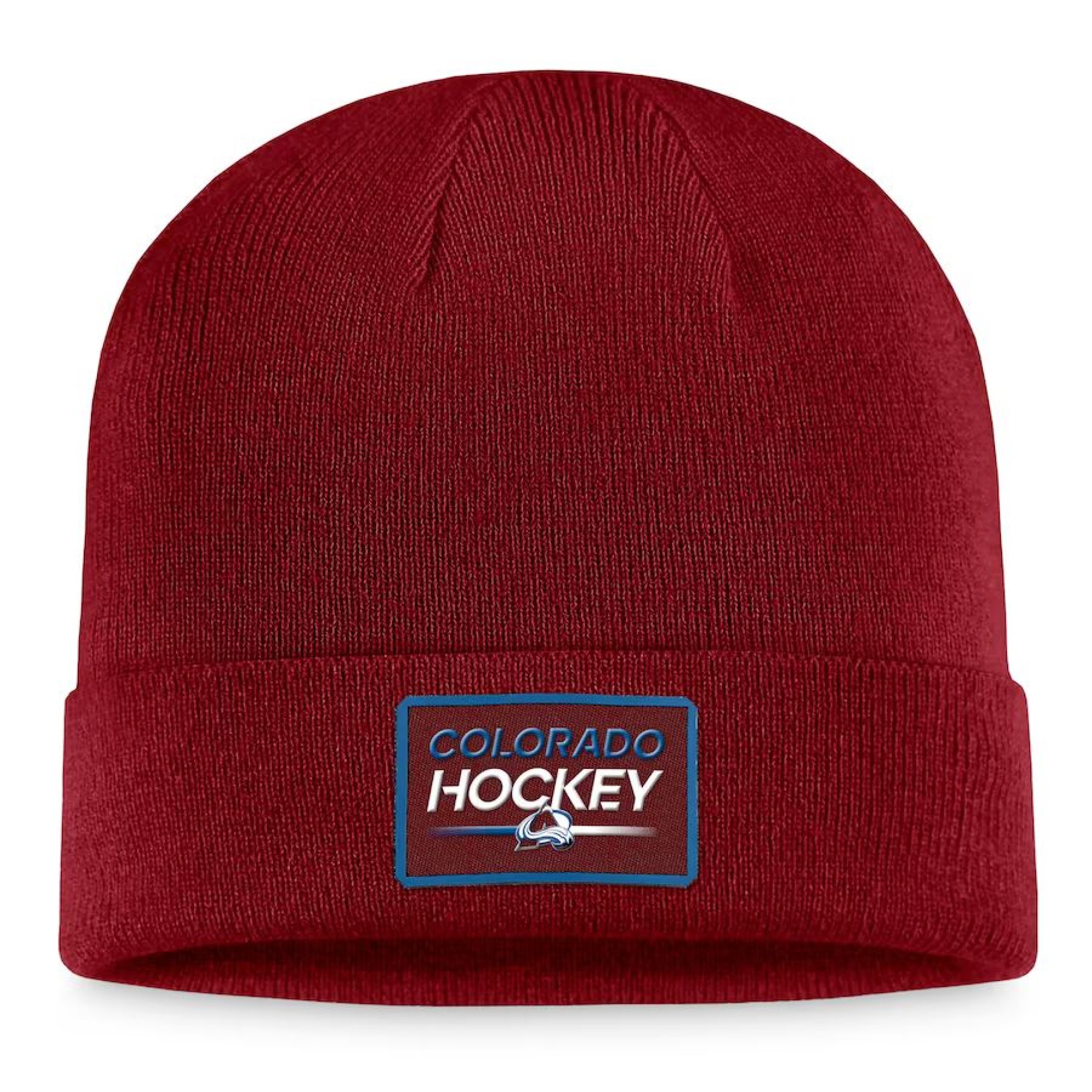 Image of AUTHENTIC PRO PRIME CUFFED BEANIE COLORADO AVALANCHES