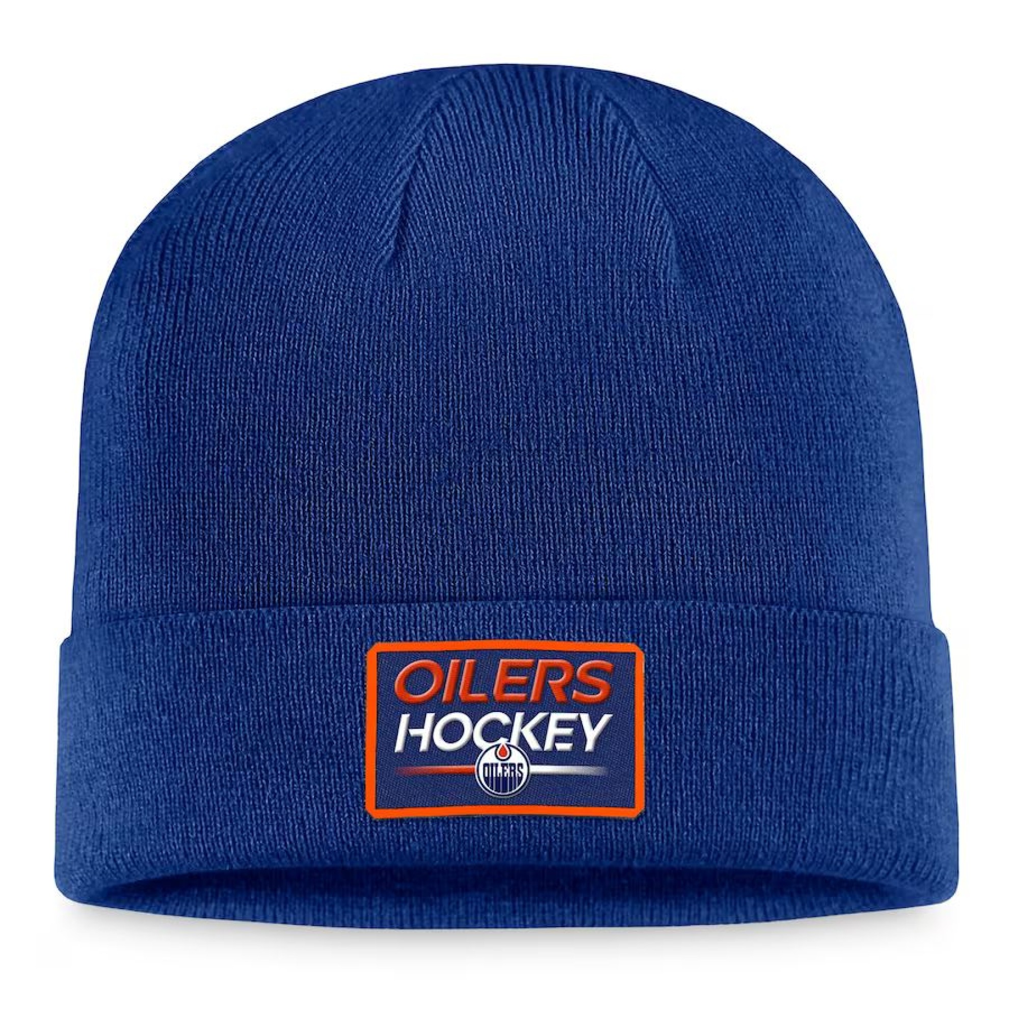 Image of AUTHENTIC PRO PRIME CUFFED BEANIE EDMONTON OILERS