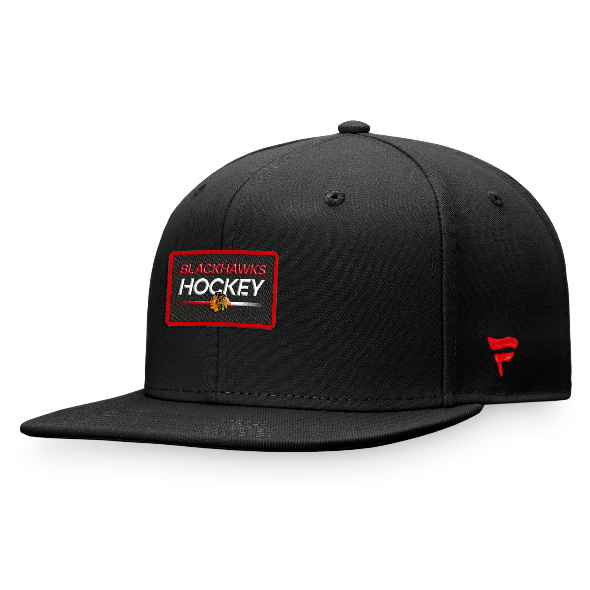 Image of AUTHENTIC PRO PRIME FLAT BRIM SNAPBACK CHICAGO BLACKHAWKS