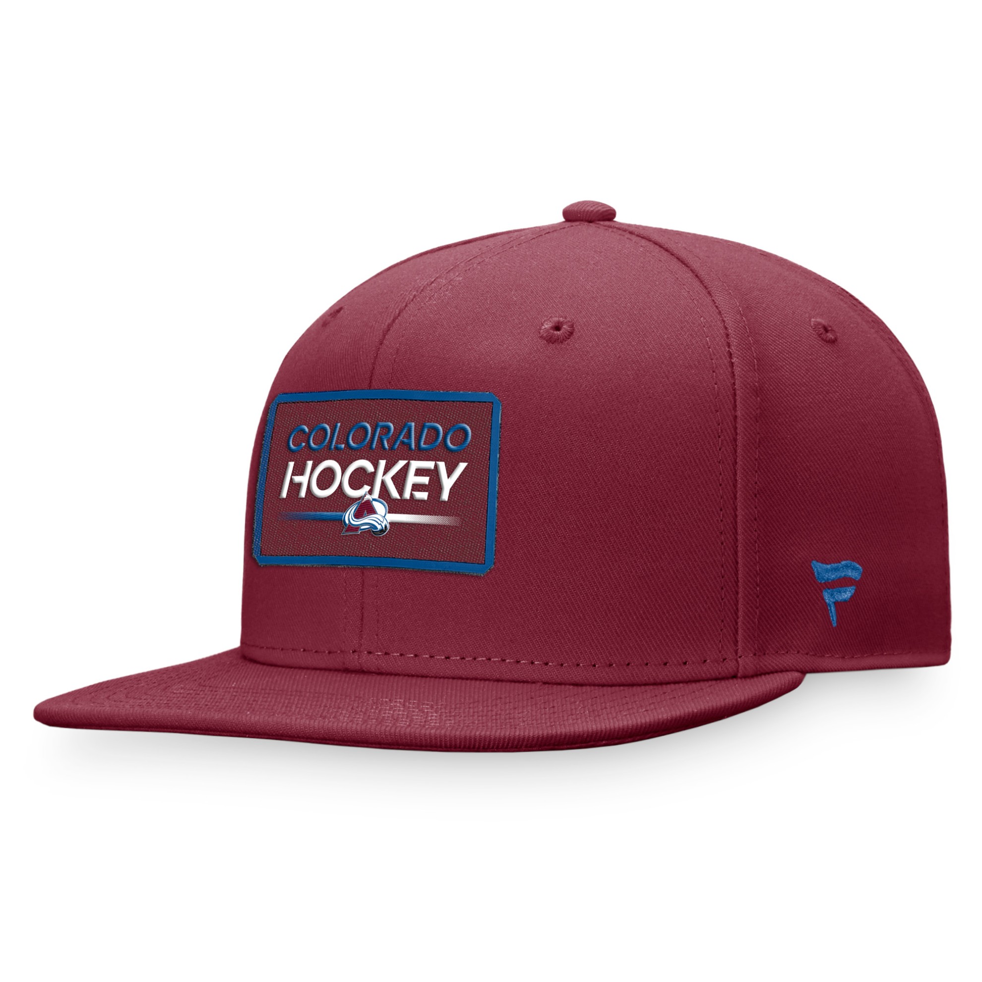 Image of AUTHENTIC PRO PRIME FLAT BRIM SNAPBACK COLORADO AVALANCHES / Farbe: burgundy / Größe: One Size fits most