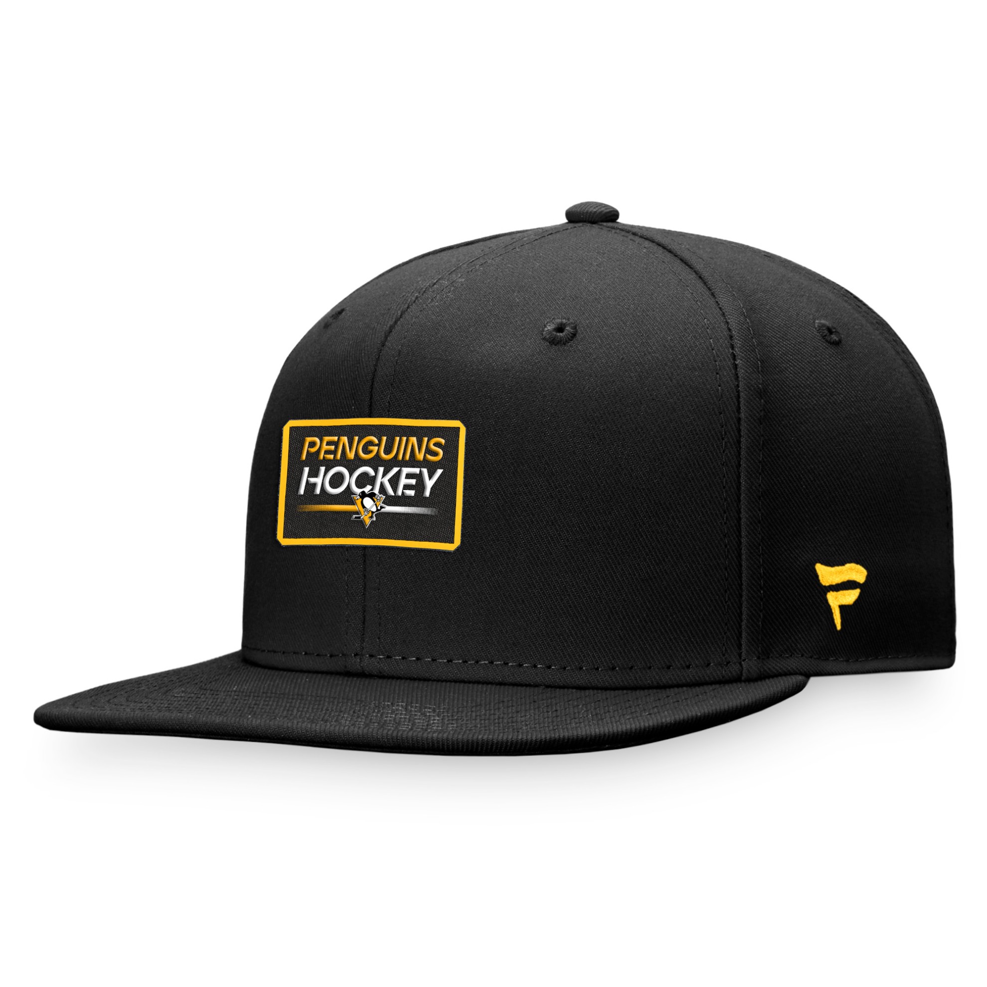 Image of AUTHENTIC PRO PRIME FLAT BRIM SNAPBACK PITTSBURGH
