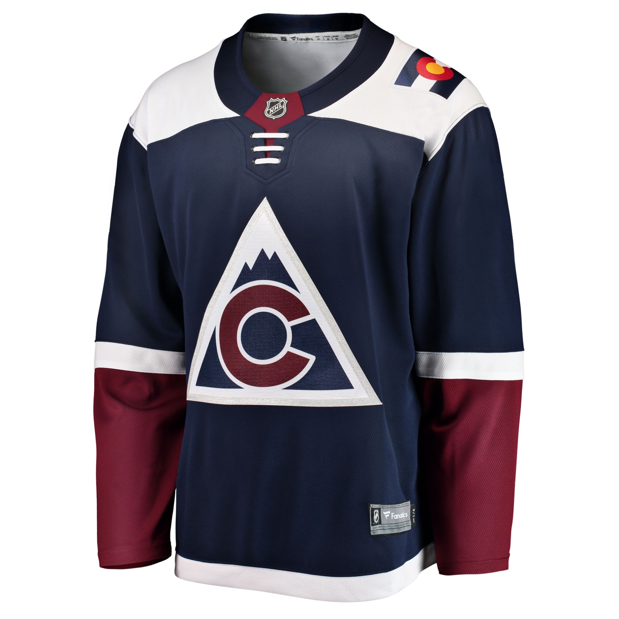 Image of FANATICS BREAKAWAY BRANDED JERSEY COLORADO AVALANCHES ALTERNATE