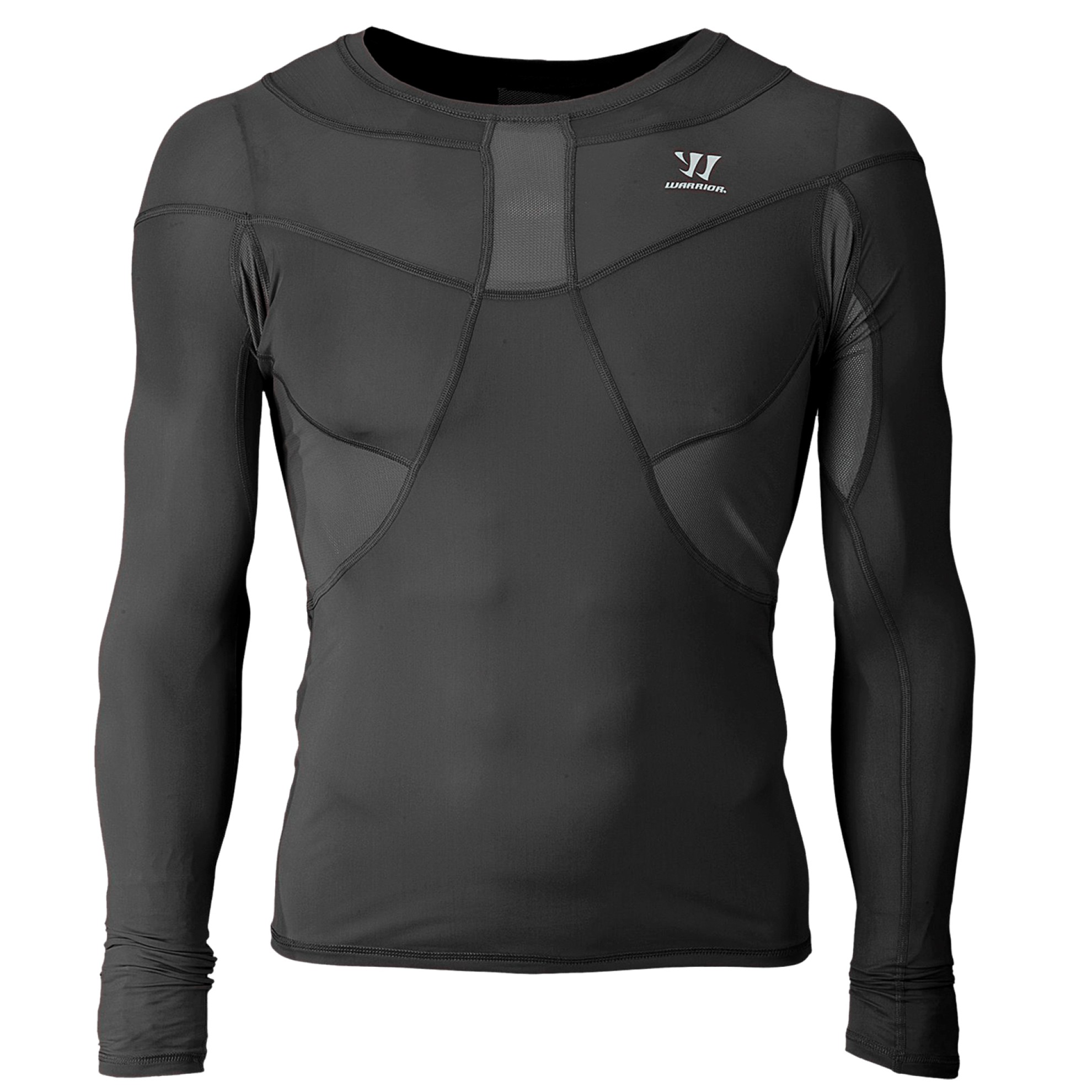 Image of WARRIOR SHIRT L/S COMPRESSION SR SCHWARZ