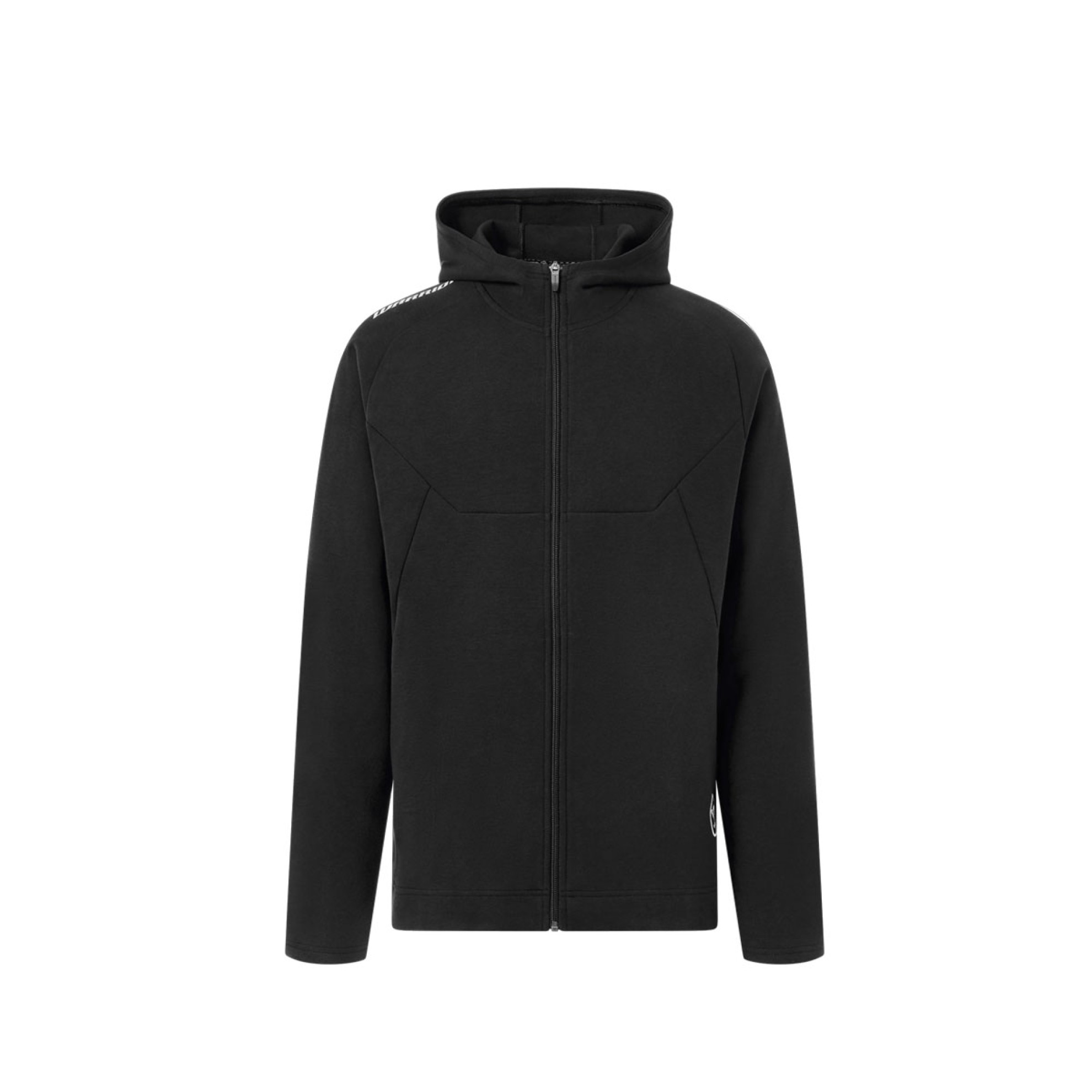 Image of WARRIOR STREET ZIP HOODY JR BLACK