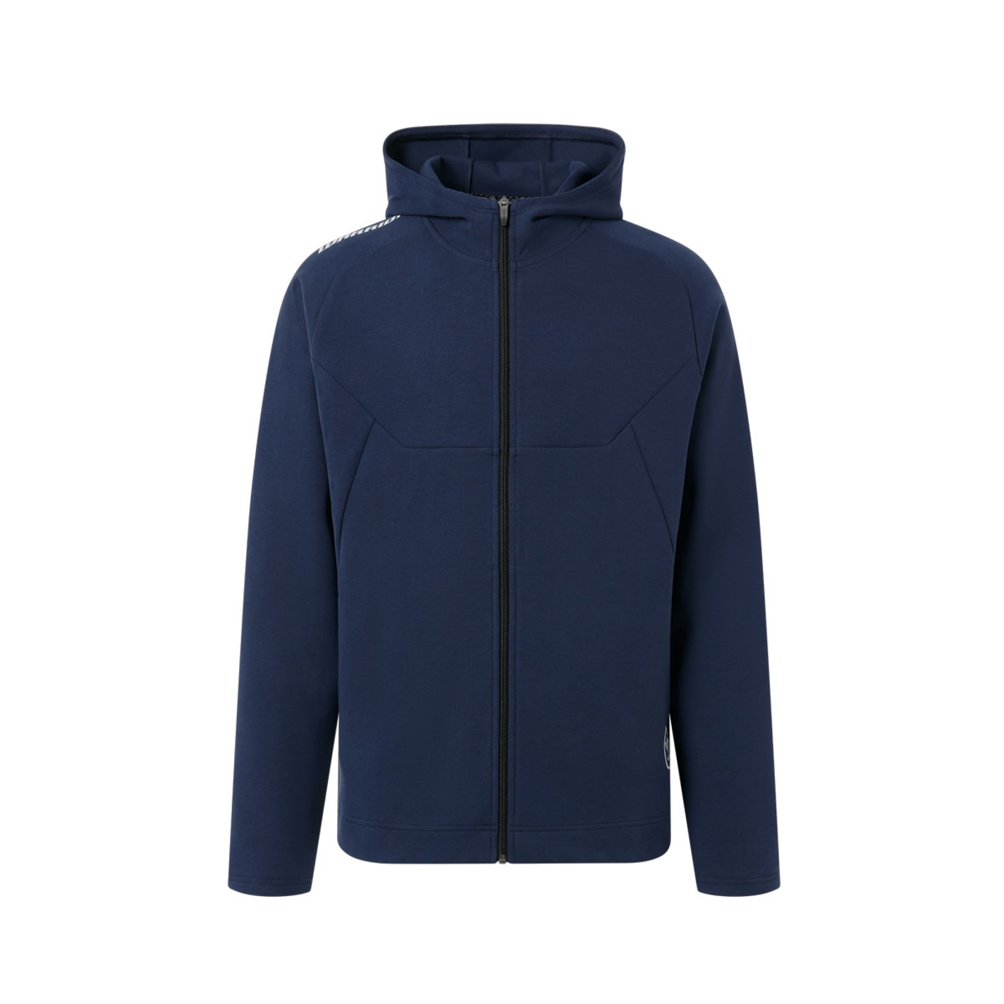 Image of WARRIOR STREET ZIP HOODY JR NAVY