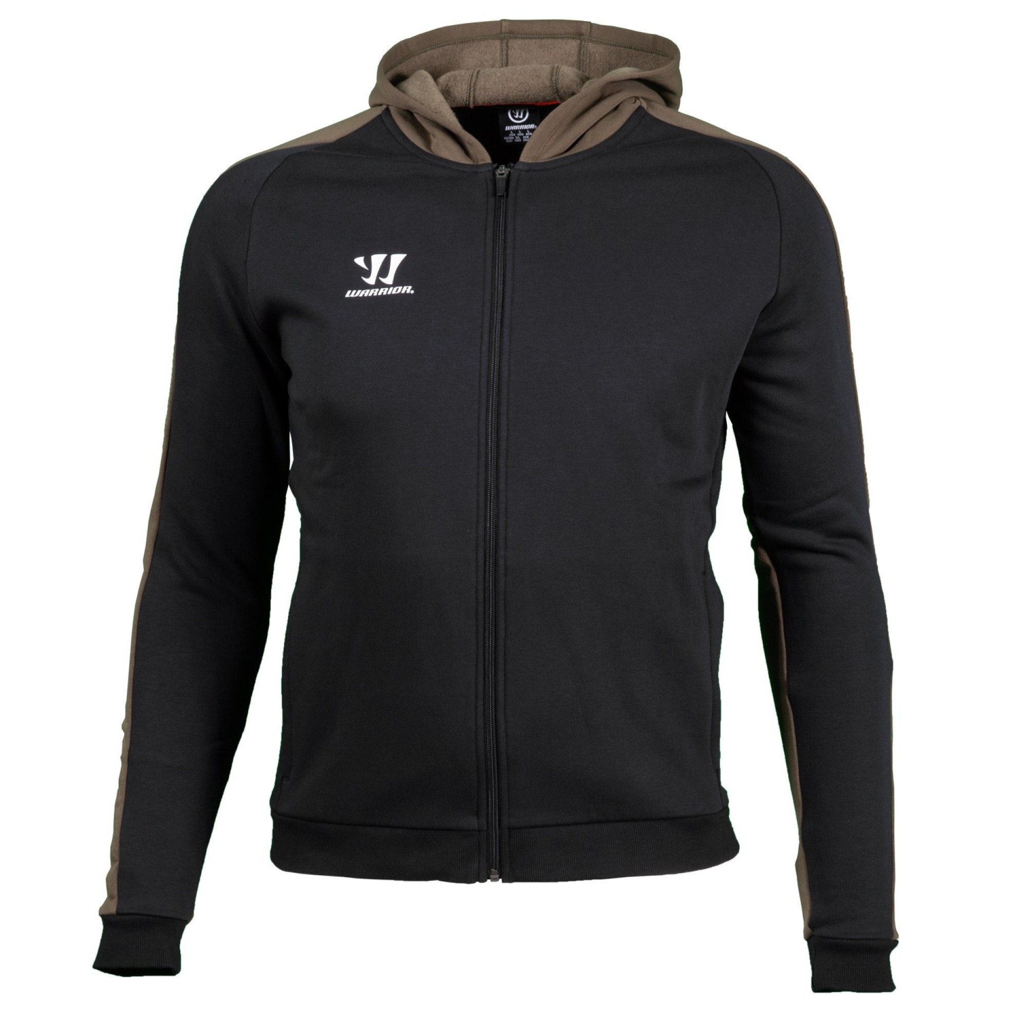 Image of WARRIOR ZIP HOODY COVERT SCHWARZ JR