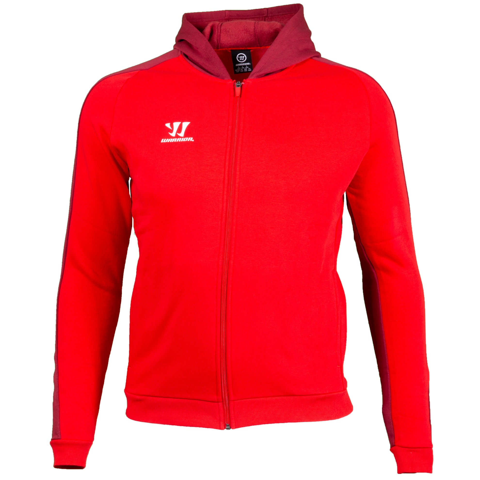 Image of ZIP HOODY COVERT ROT SR / Farbe: rot / Größe: SR / Größe: XXL / Marke: WARRIOR