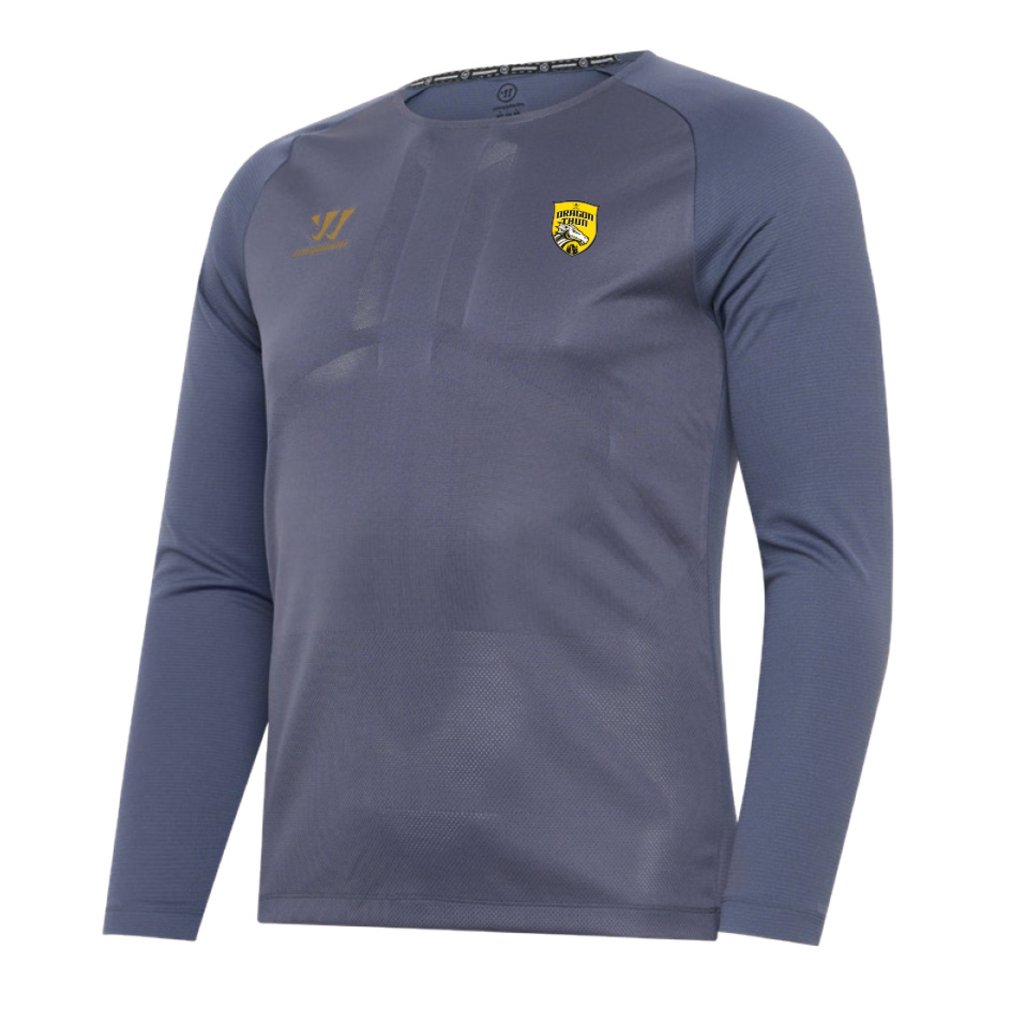 Image of LONGSLEEVE AURUM TECH GRAU / Farbe: thunder / Größe: SR / Größe: XXXL