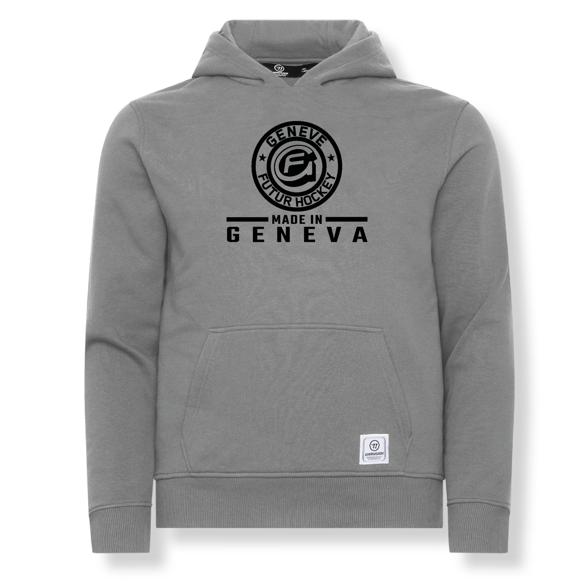 Image of HOODIE GFH GRIS / Farbe: gunmetal / Größe: JR / Größe: XL / Marke: WARRIOR