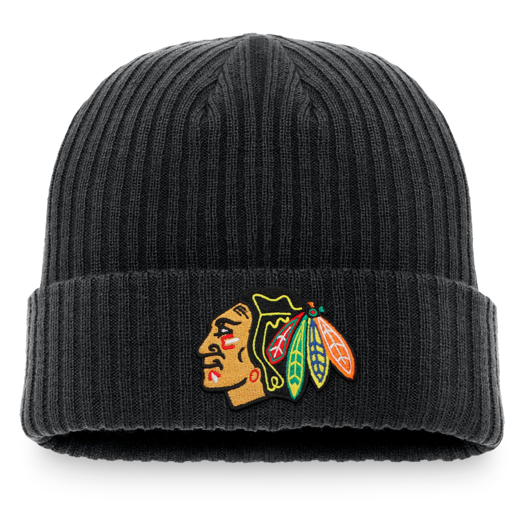 Image of CORE CUFFED KNIT CHICAGO BLACKHAWKS